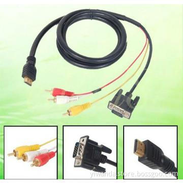 mini hdmi to vga cable with high quality